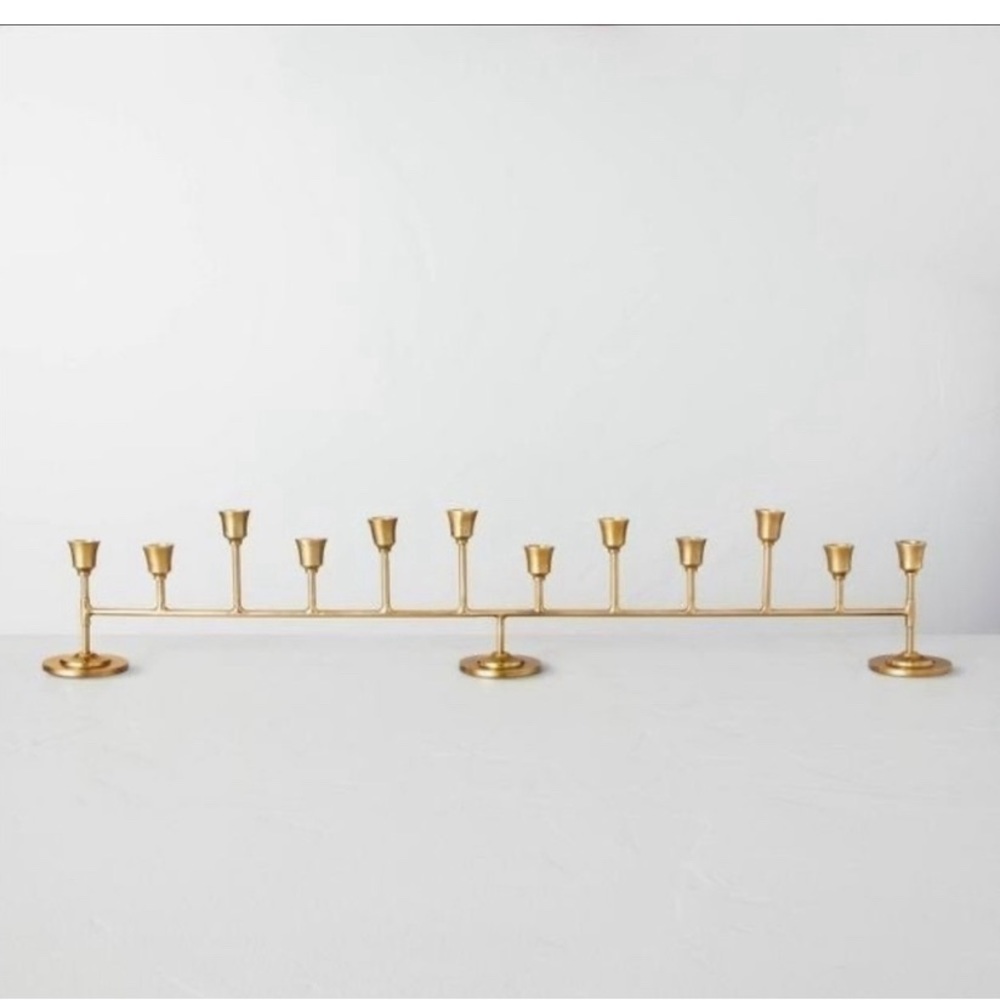 New Hearth and Hand With Magnolia Oversized Candelabra Fits 12 Tapered Candles